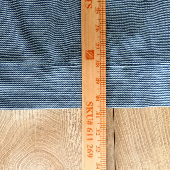 Vineyard Vines 1/4 Zip Pullover Sweater Whale Logo Mens 2XL Blue Striped read - Picture 7 of 7